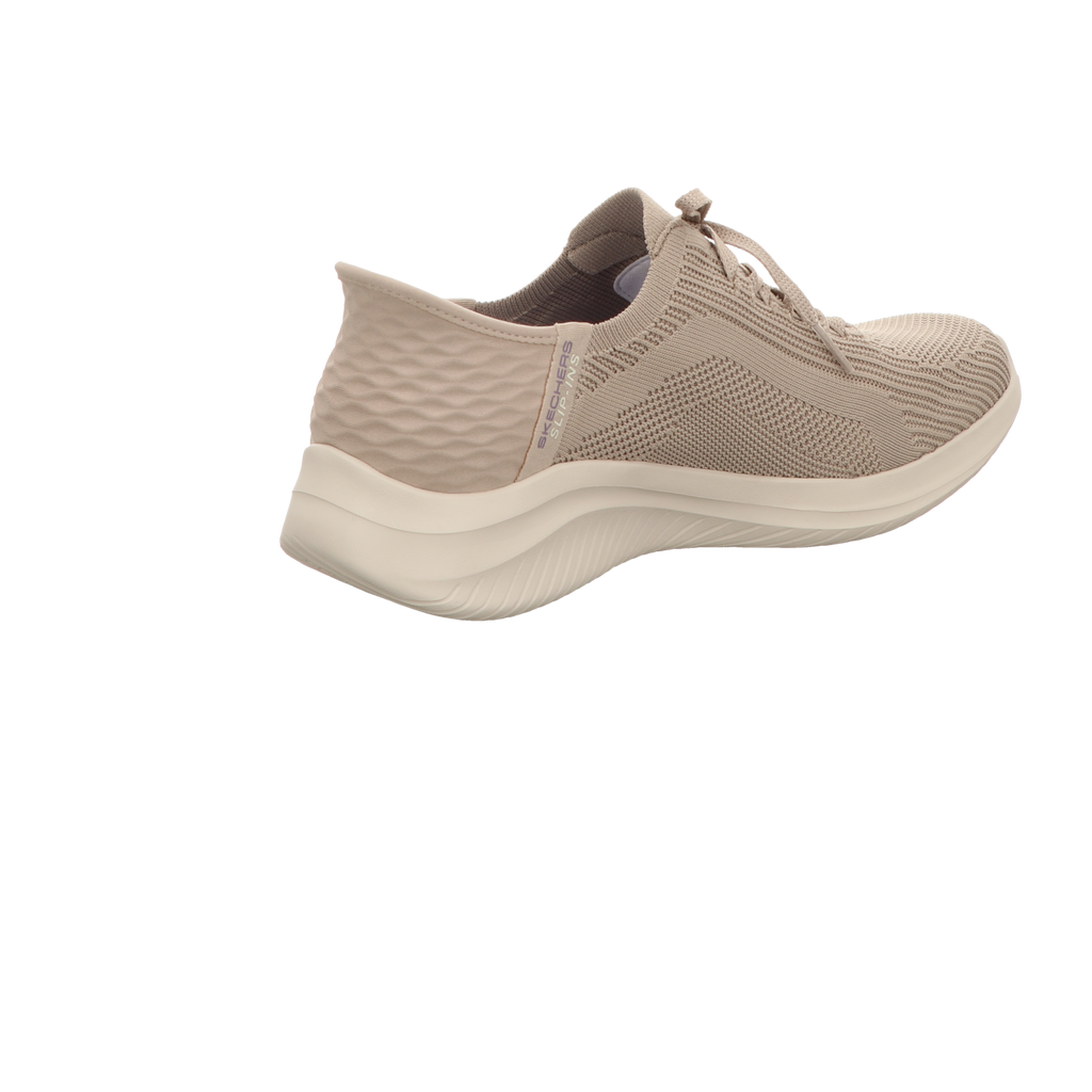 Skechers Damen Slipper Slip-Ins Ultra Flex 3.0 in grau