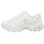 Skechers Damen Schnürschuh D'lites Glamour Feels in weiss