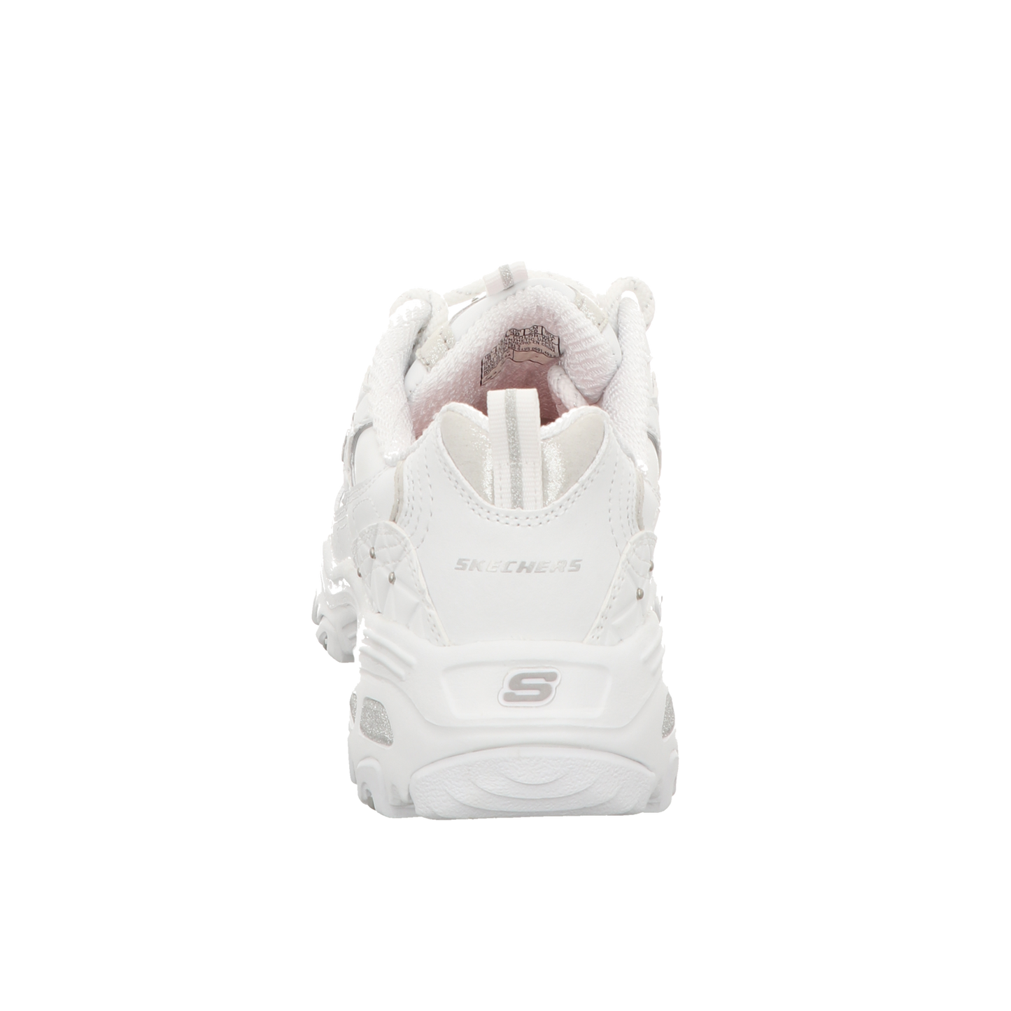 Skechers Damen Schnürschuh D'lites Glamour Feels in weiss