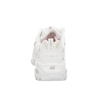 Skechers Damen Schnürschuh D'lites Glamour Feels in weiss