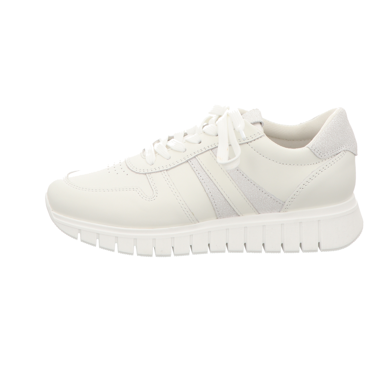 Tamaris Damen Schnürschuh M2370544 in weiss