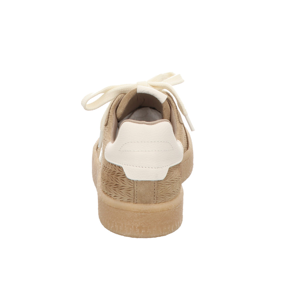 Tamaris Damen Schnürschuh M2372344 in taupe
