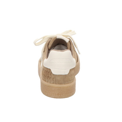 Tamaris Damen Schnürschuh M2372344 in taupe