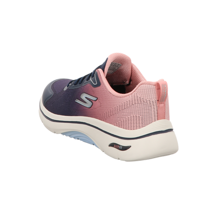 Skechers Damen Schnürschuh Go Walk Arch Fit 2:0 in blau