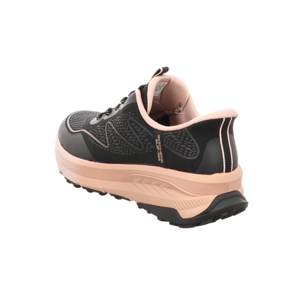 Skechers Damen Slipper Slip Ins Switch Back Mist in schwarz