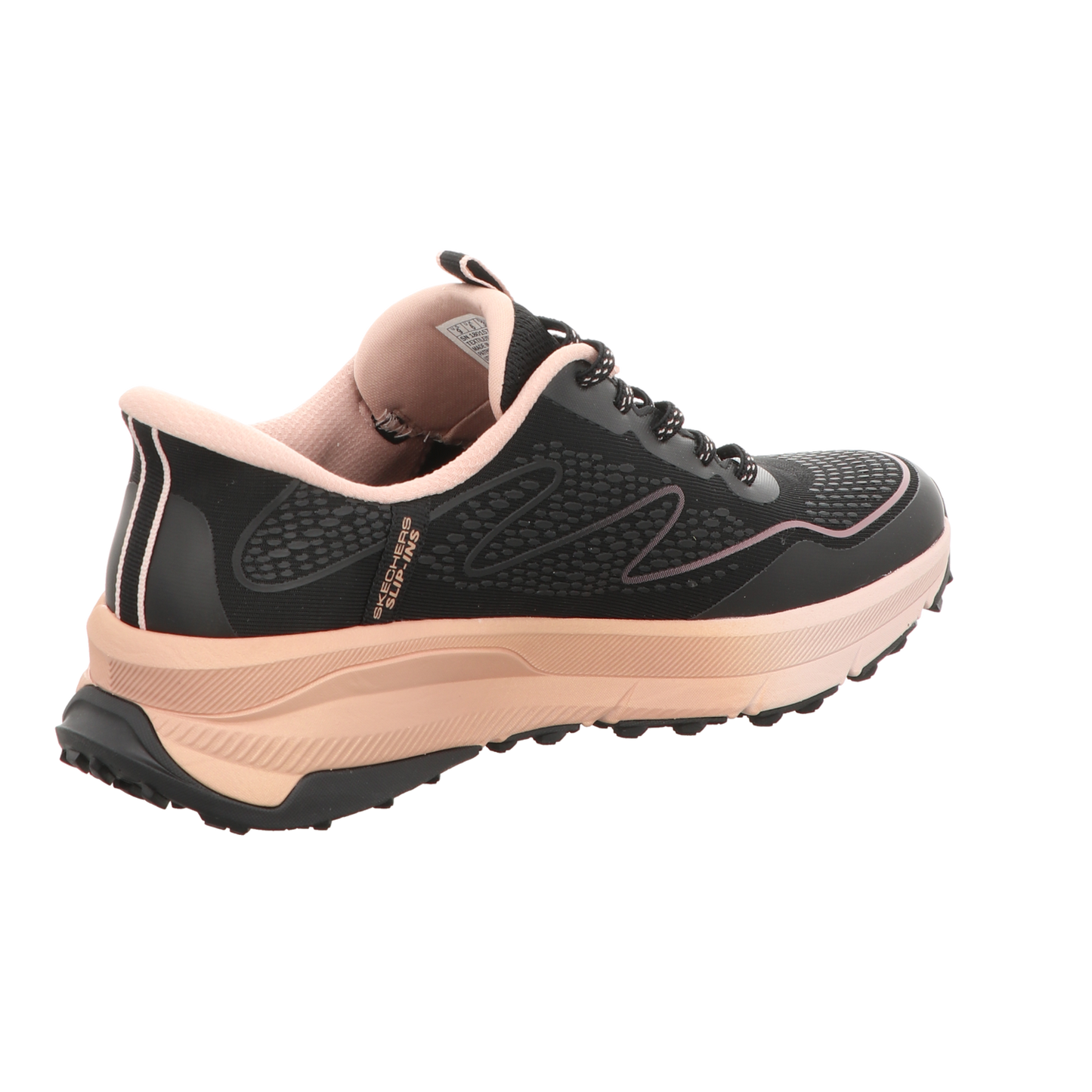 Skechers Damen Slipper Slip Ins Switch Back Mist in schwarz