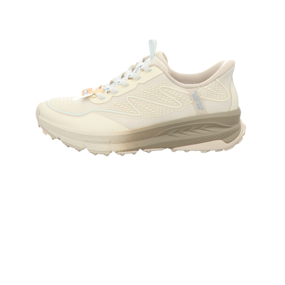 Skechers Damen Slipper Slip Ins Switch Back Mist in beige