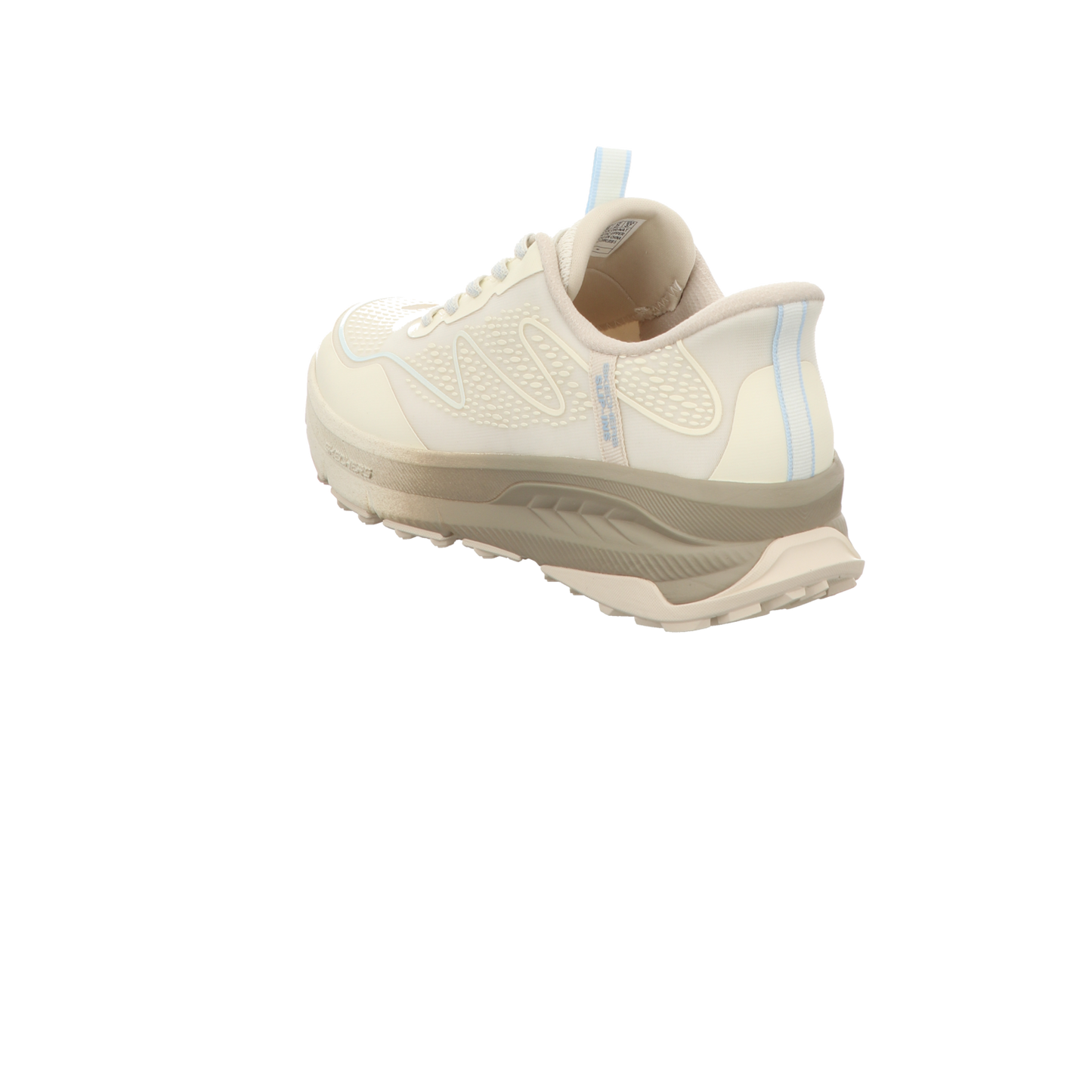 Skechers Damen Slipper Slip Ins Switch Back Mist in beige