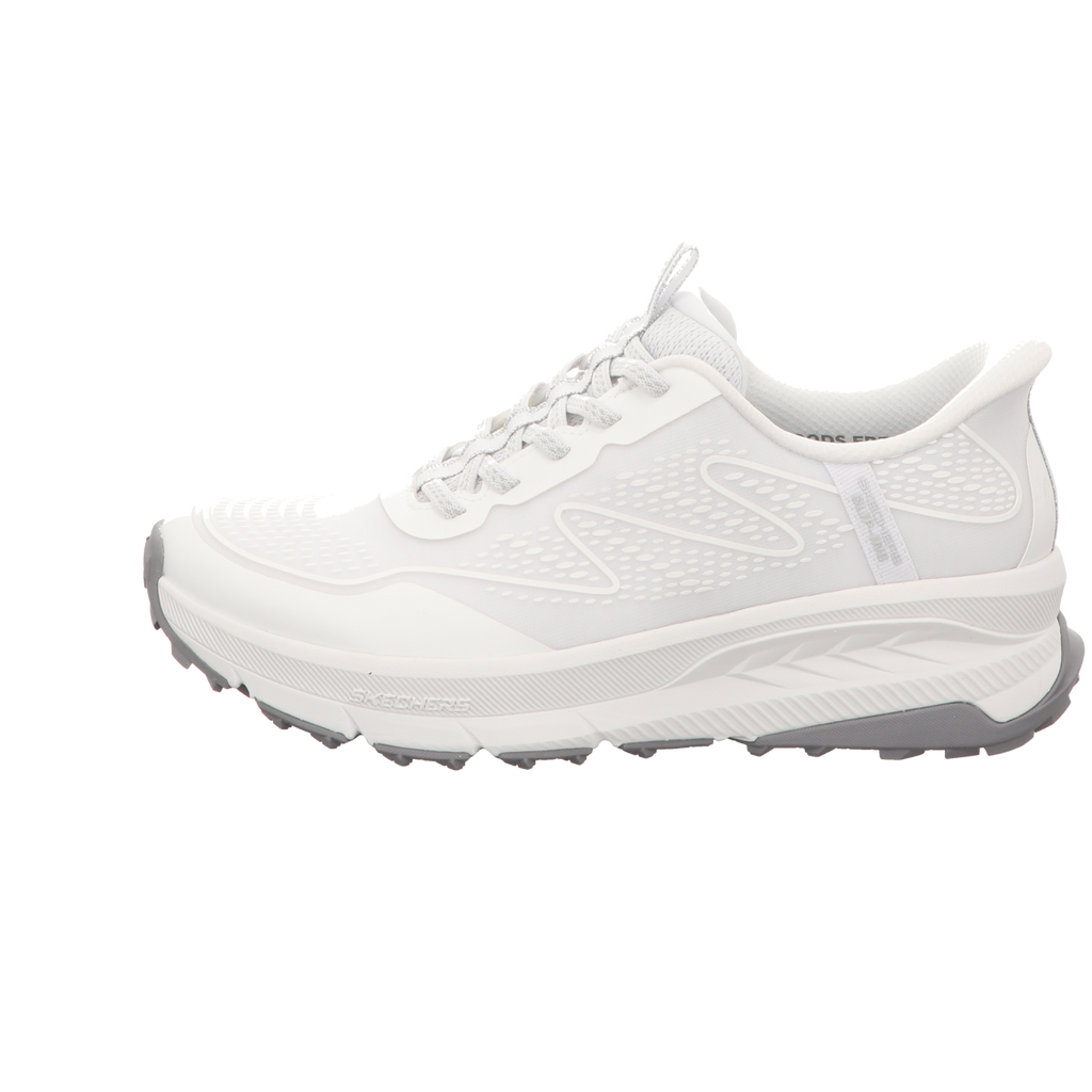 Skechers Damen Slipper Slip Ins Switch Back Mist in weiss