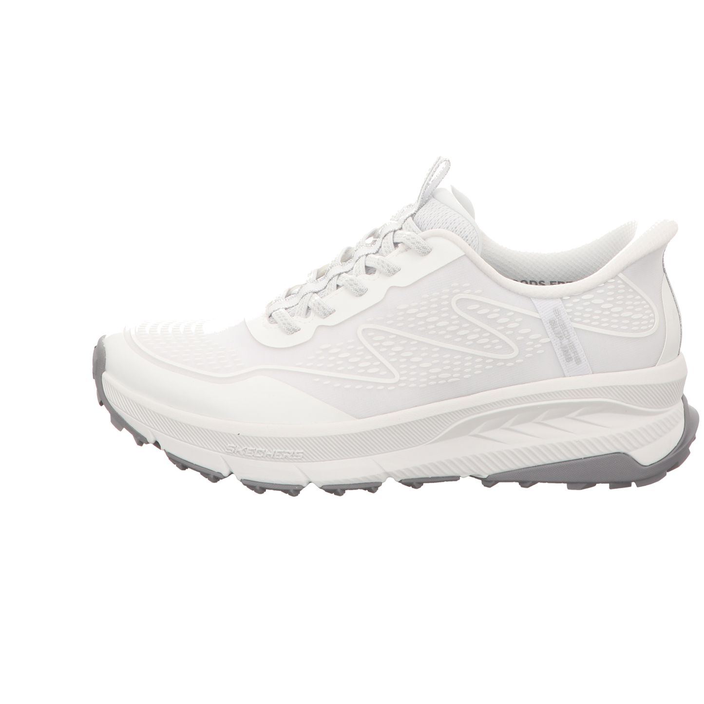 Skechers Damen Slipper Slip Ins Switch Back Mist in weiss