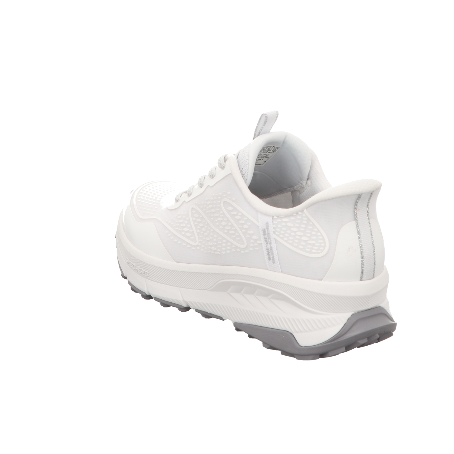 Skechers Damen Slipper Slip Ins Switch Back Mist in weiss