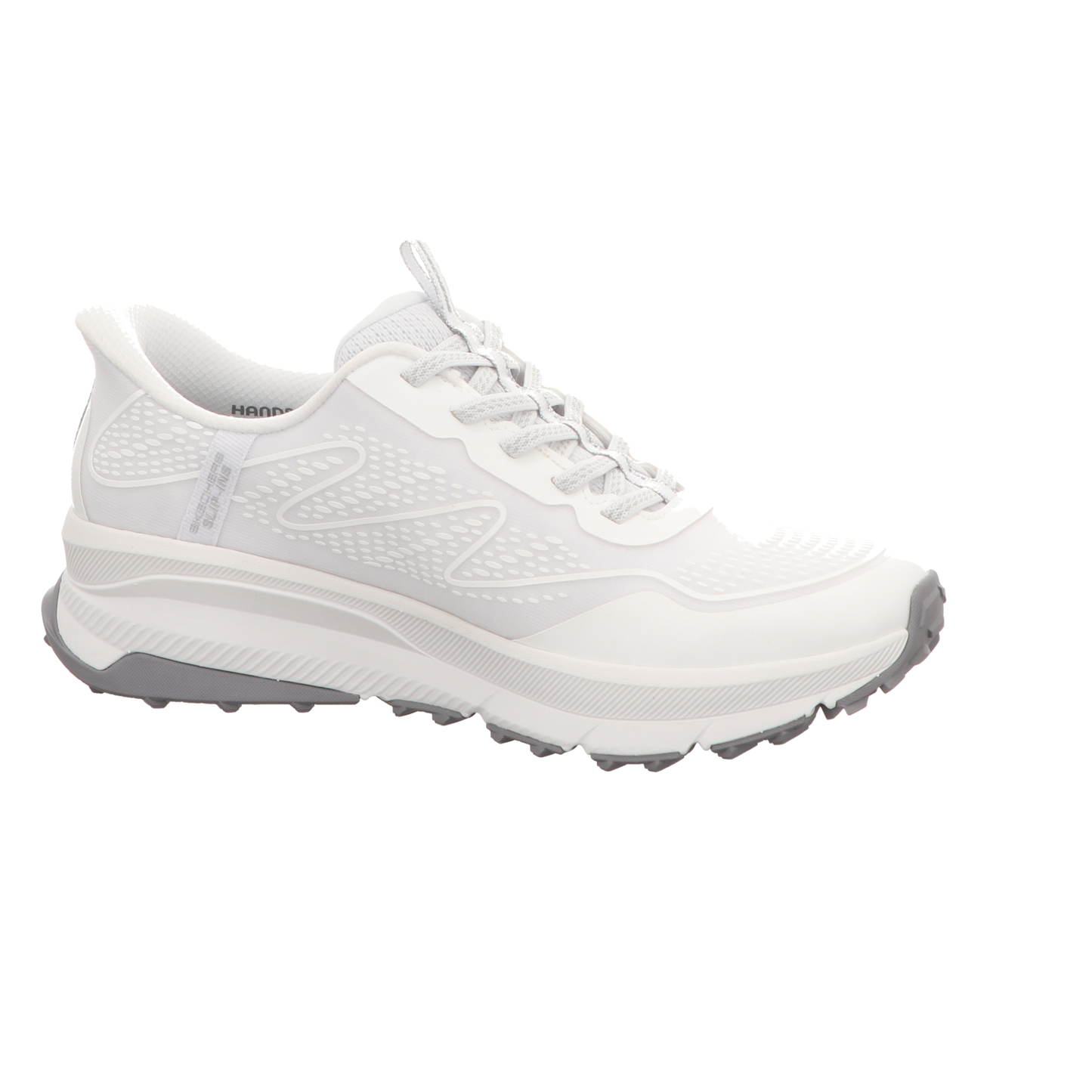 Skechers Damen Slipper Slip Ins Switch Back Mist in weiss