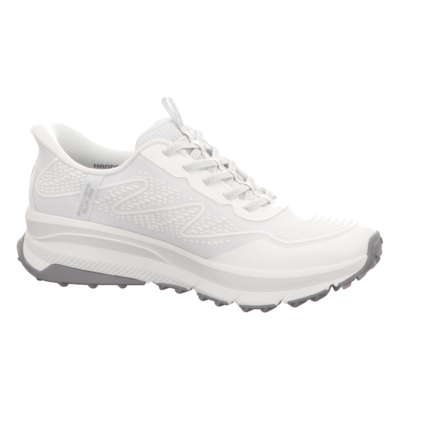 Skechers Damen Slipper Slip Ins Switch Back Mist in weiss
