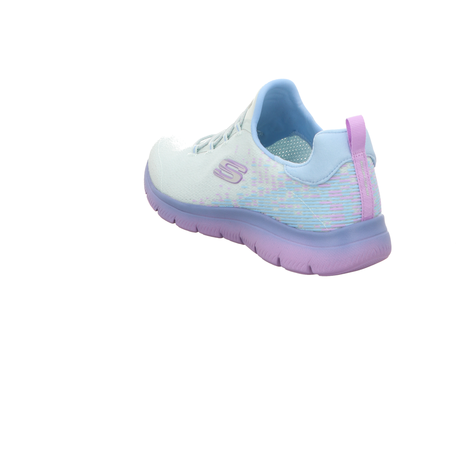Skechers Damen Slipper Summits in blau