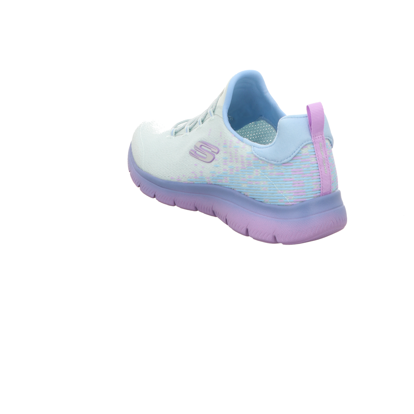 Skechers Damen Slipper Summits in blau