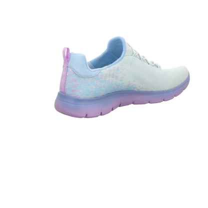 Skechers Damen Slipper Summits in blau