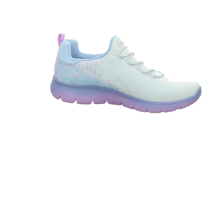 Skechers Damen Slipper Summits in blau