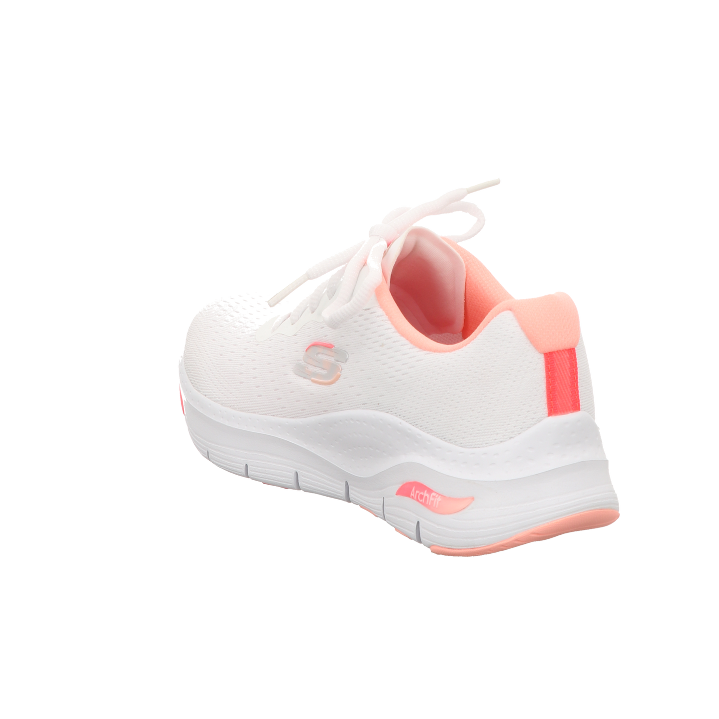 Skechers Damen Schnürschuh Arch Fit in weiss