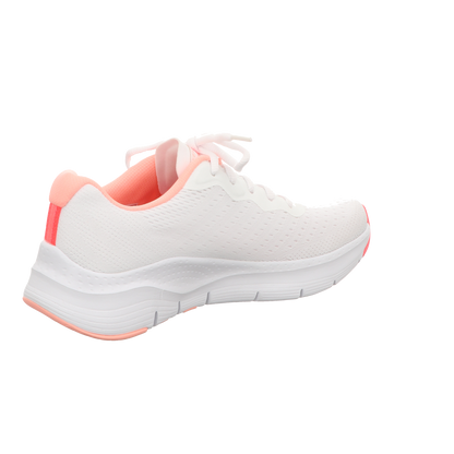 Skechers Damen Schnürschuh Arch Fit in weiss