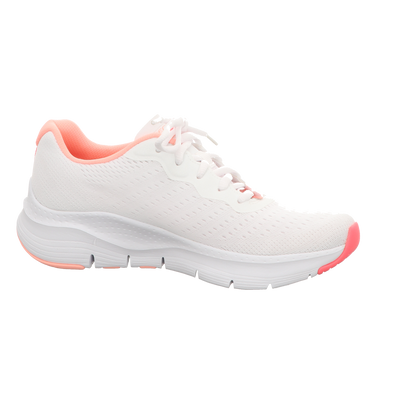 Skechers Damen Schnürschuh Arch Fit in weiss