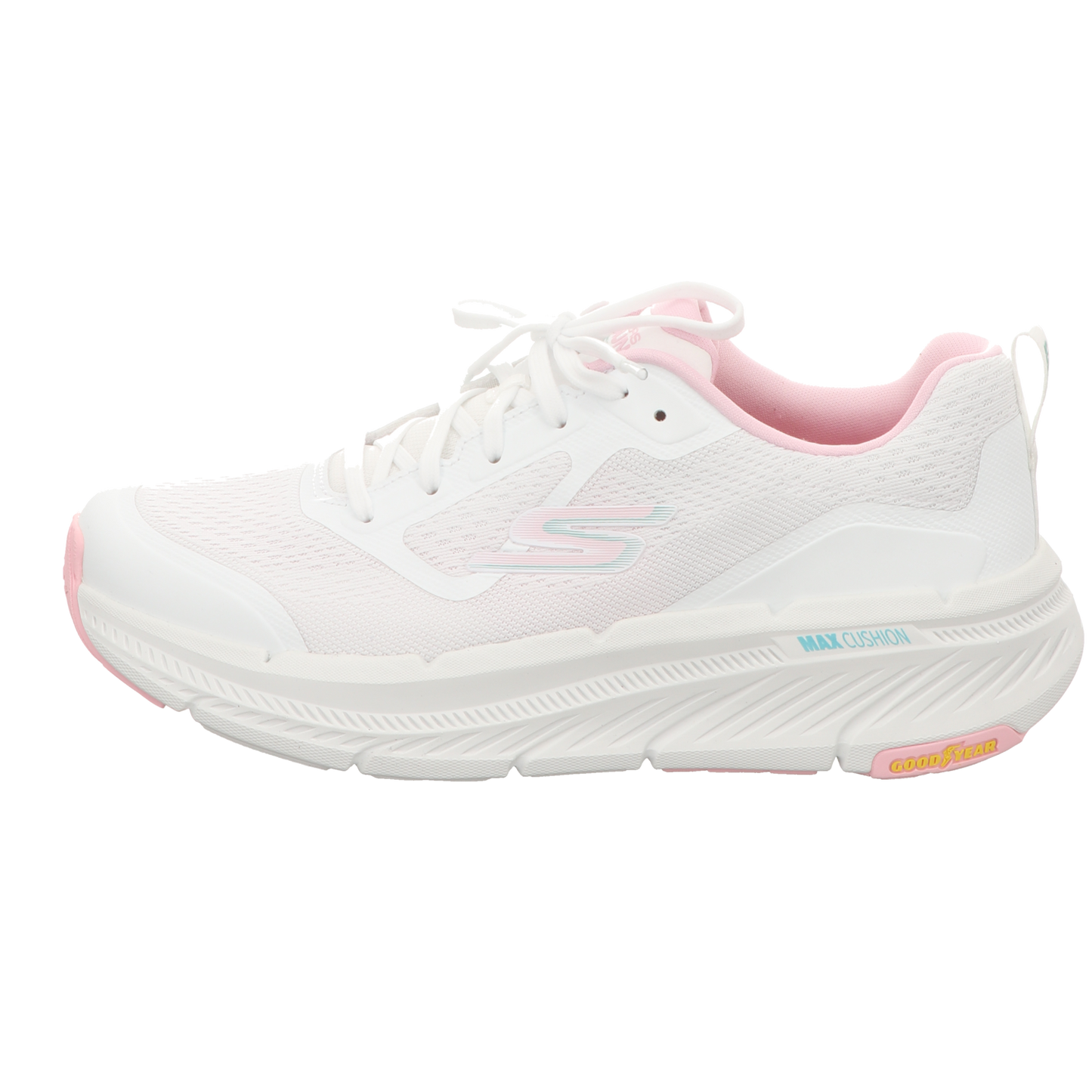 Skechers Damen Schnürschuh Max Cushioning Premier 2.0 in weiss