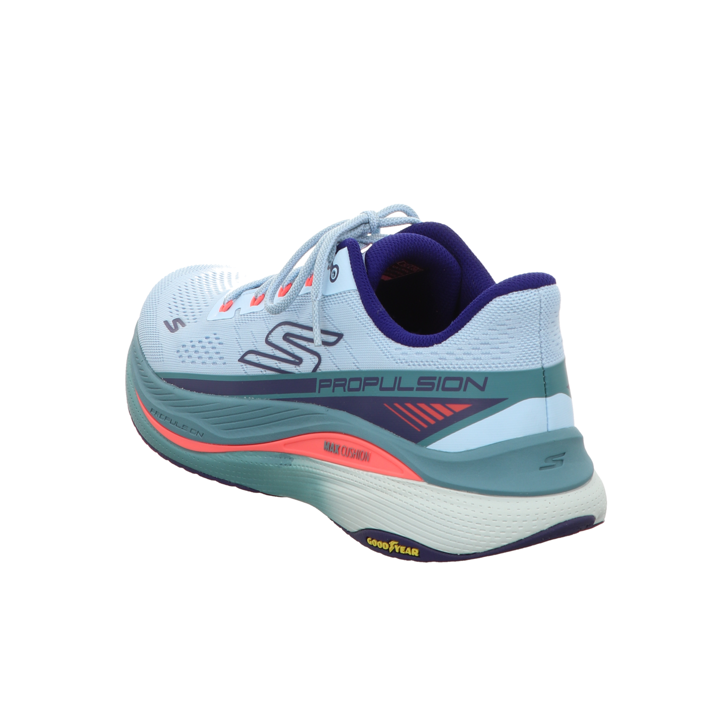 Skechers Damen Schnürschuh Max Cushioning Propulsion in blau