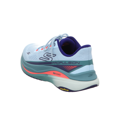 Skechers Damen Schnürschuh Max Cushioning Propulsion in blau