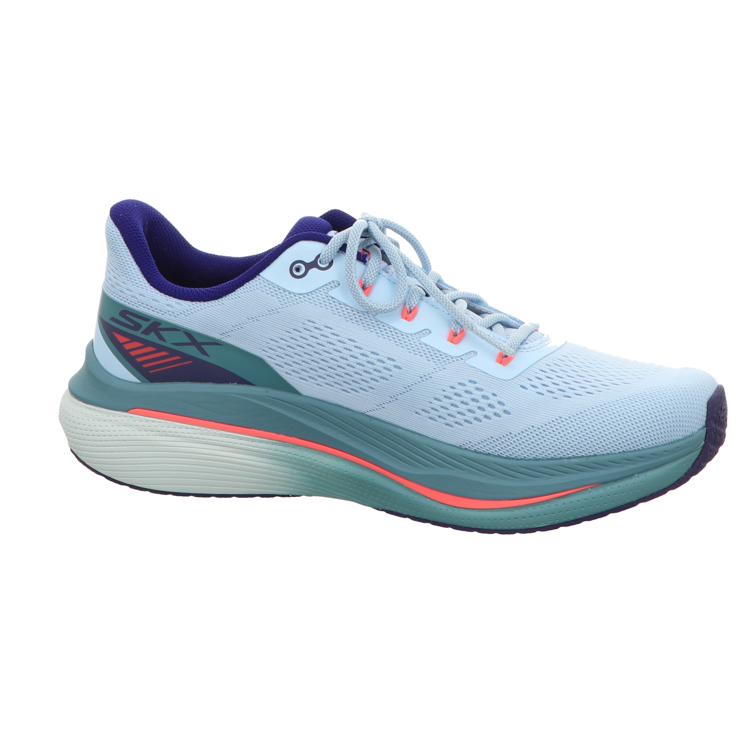 Skechers Damen Schnürschuh Max Cushioning Propulsion in blau