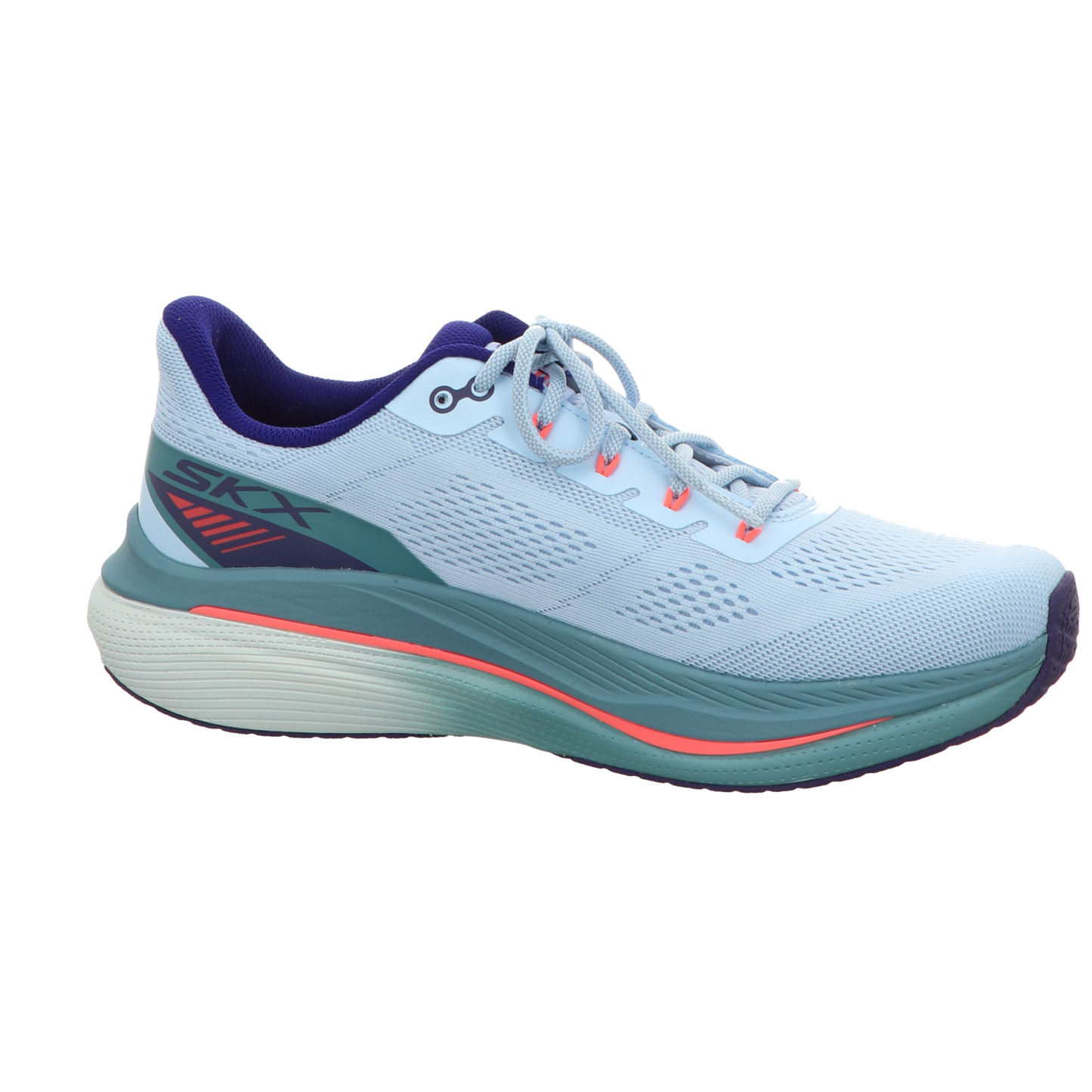 Skechers Damen Schnürschuh Max Cushioning Propulsion in blau