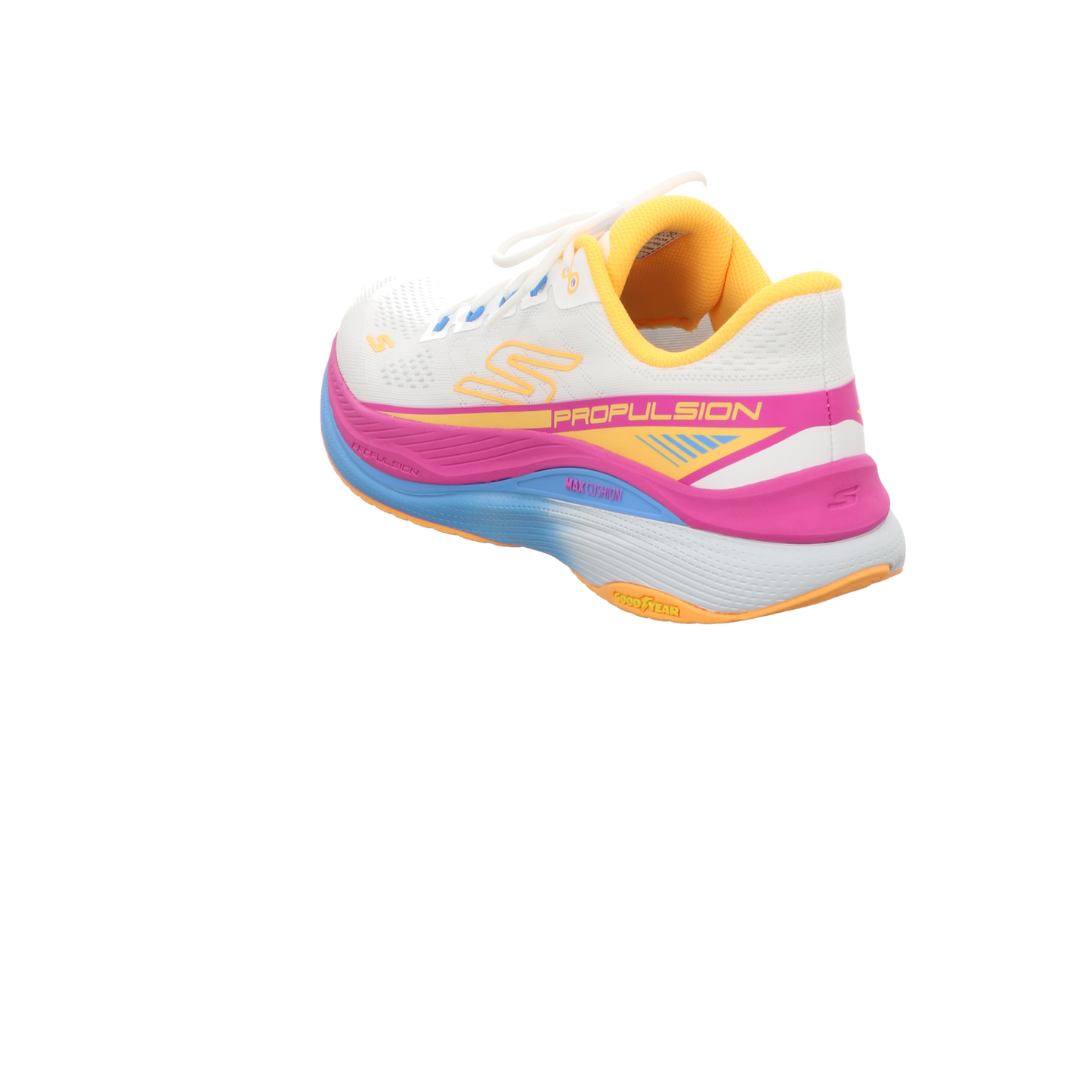 Skechers Damen Schnürschuh Max Cushioning Propulsion in weiss