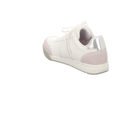 Skechers Damen Schnürschuh Zinger Retro Runwayz in weiss