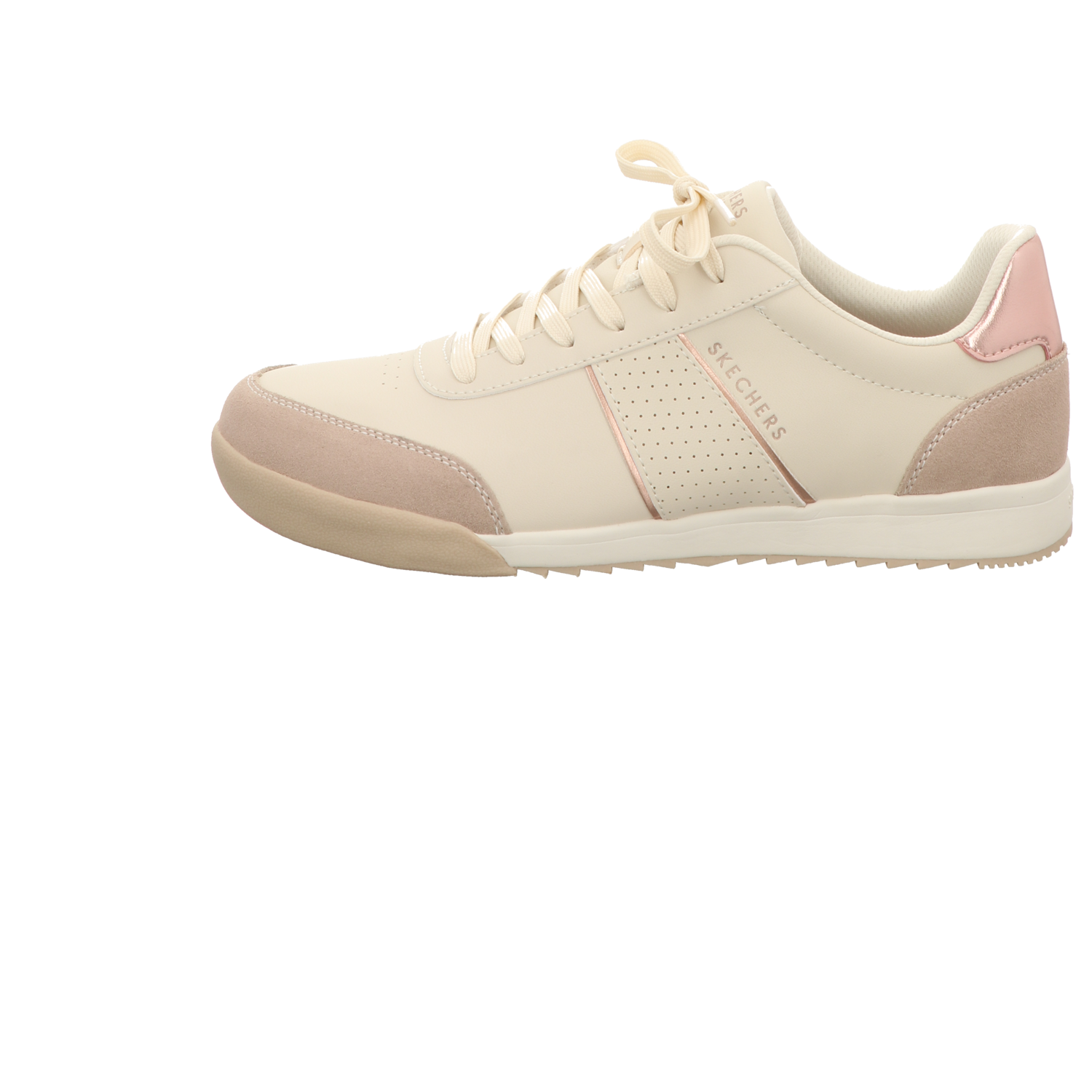 Skechers Damen Schnürschuh Zinger Retro Runwayz in beige