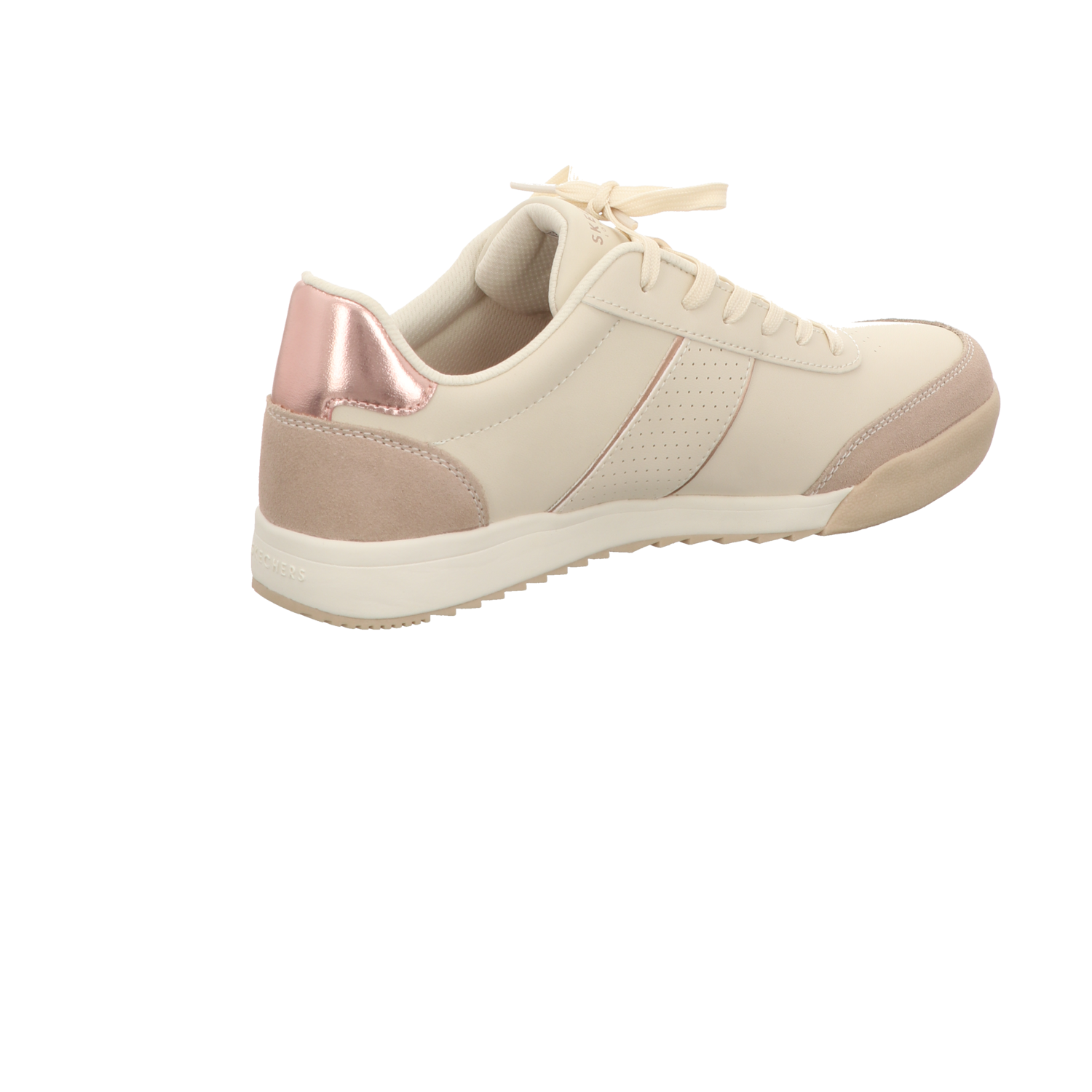 Skechers Damen Schnürschuh Zinger Retro Runwayz in beige