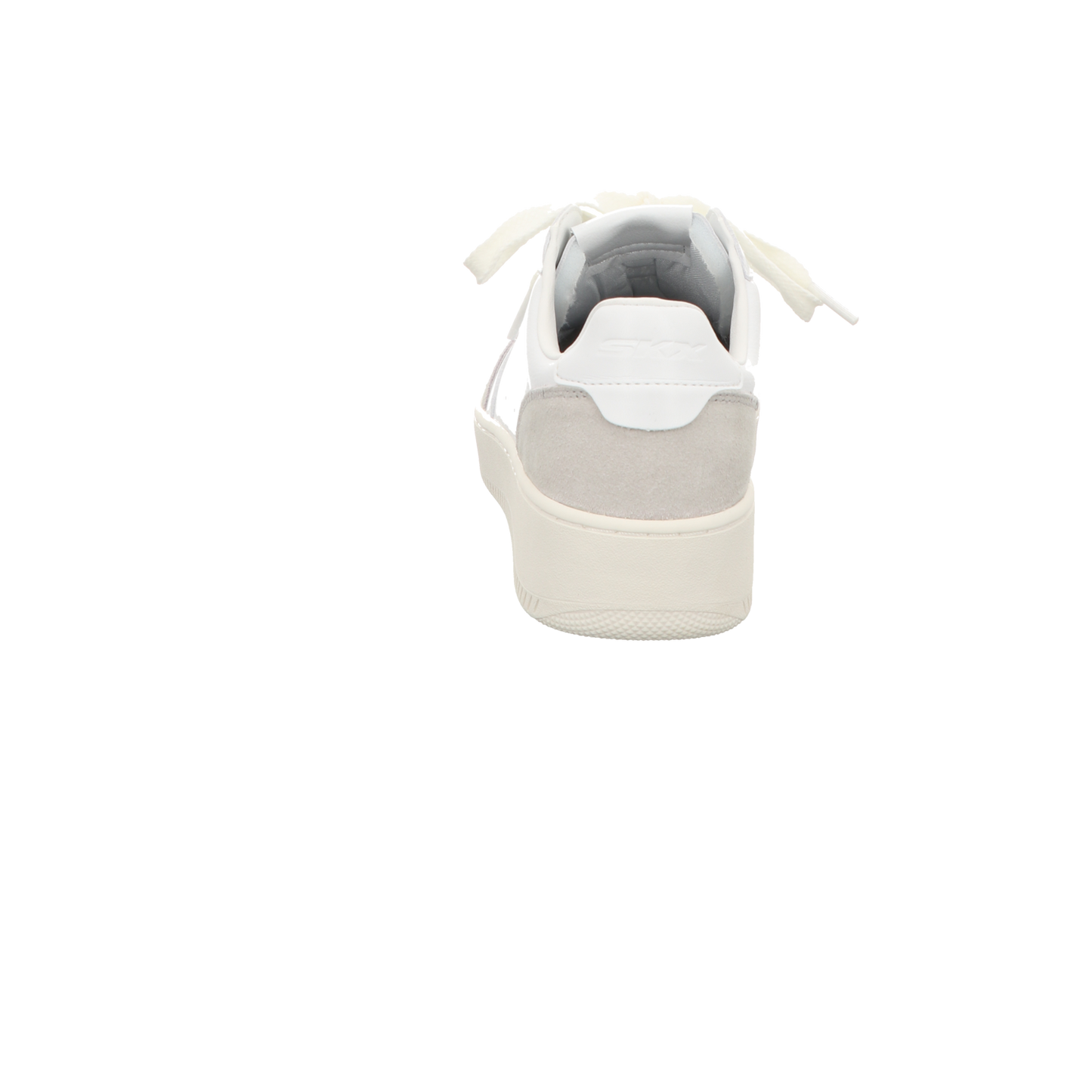 Skechers Damen Schnürschuh Court 2.0 On The Block in weiss