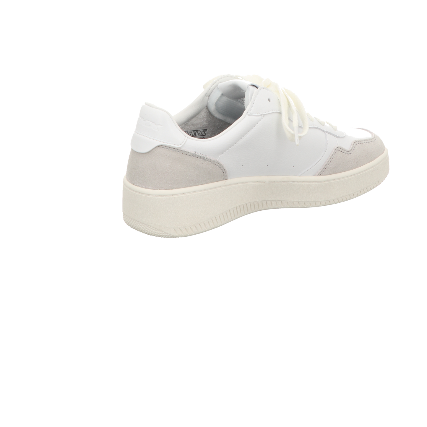 Skechers Damen Schnürschuh Court 2.0 On The Block in weiss