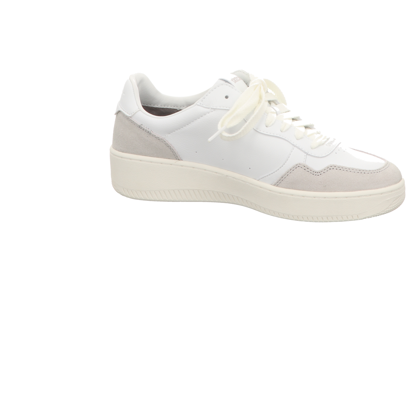 Skechers Damen Schnürschuh Court 2.0 On The Block in weiss