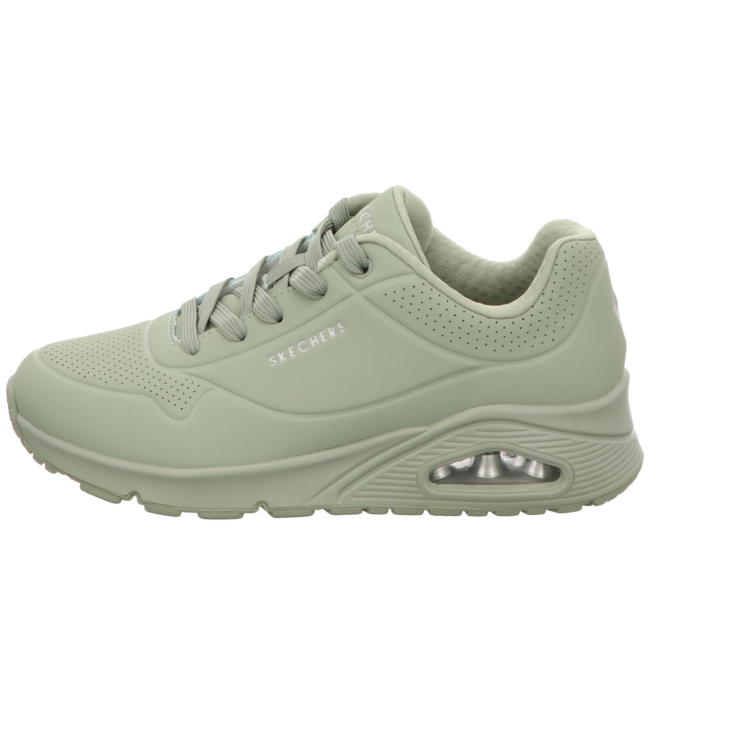 Skechers Damen Schnürschuh Uno Stand On Air in gruen