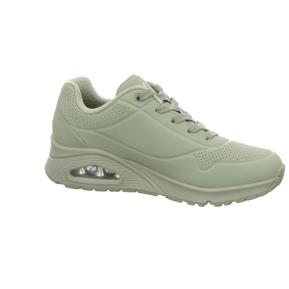 Skechers Damen Schnürschuh Uno Stand On Air in gruen