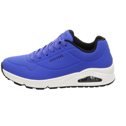 Skechers Herren Schnürschuh Uno Stand On Air in blau