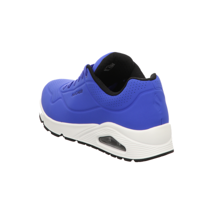 Skechers Herren Schnürschuh Uno Stand On Air in blau