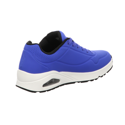 Skechers Herren Schnürschuh Uno Stand On Air in blau