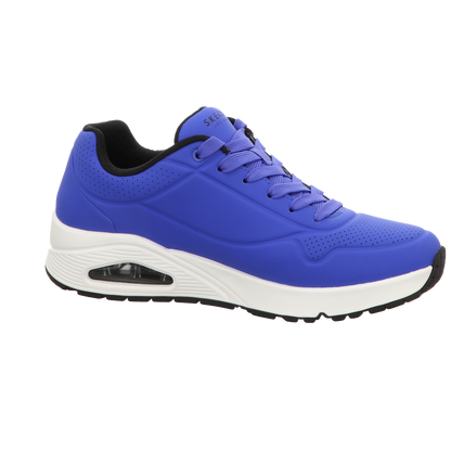 Skechers Herren Schnürschuh Uno Stand On Air in blau