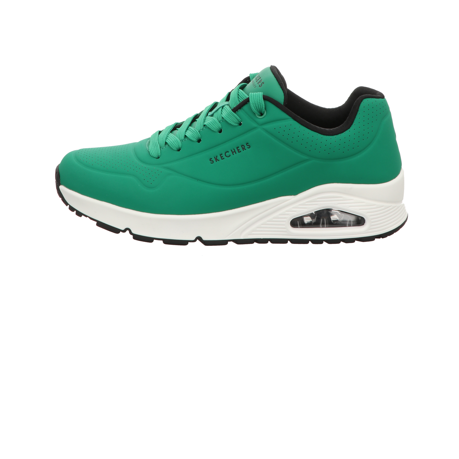 Skechers Herren Schnürschuh Uno Stand On Air in gruen