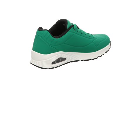 Skechers Herren Schnürschuh Uno Stand On Air in gruen