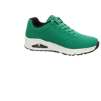 Skechers Herren Schnürschuh Uno Stand On Air in gruen