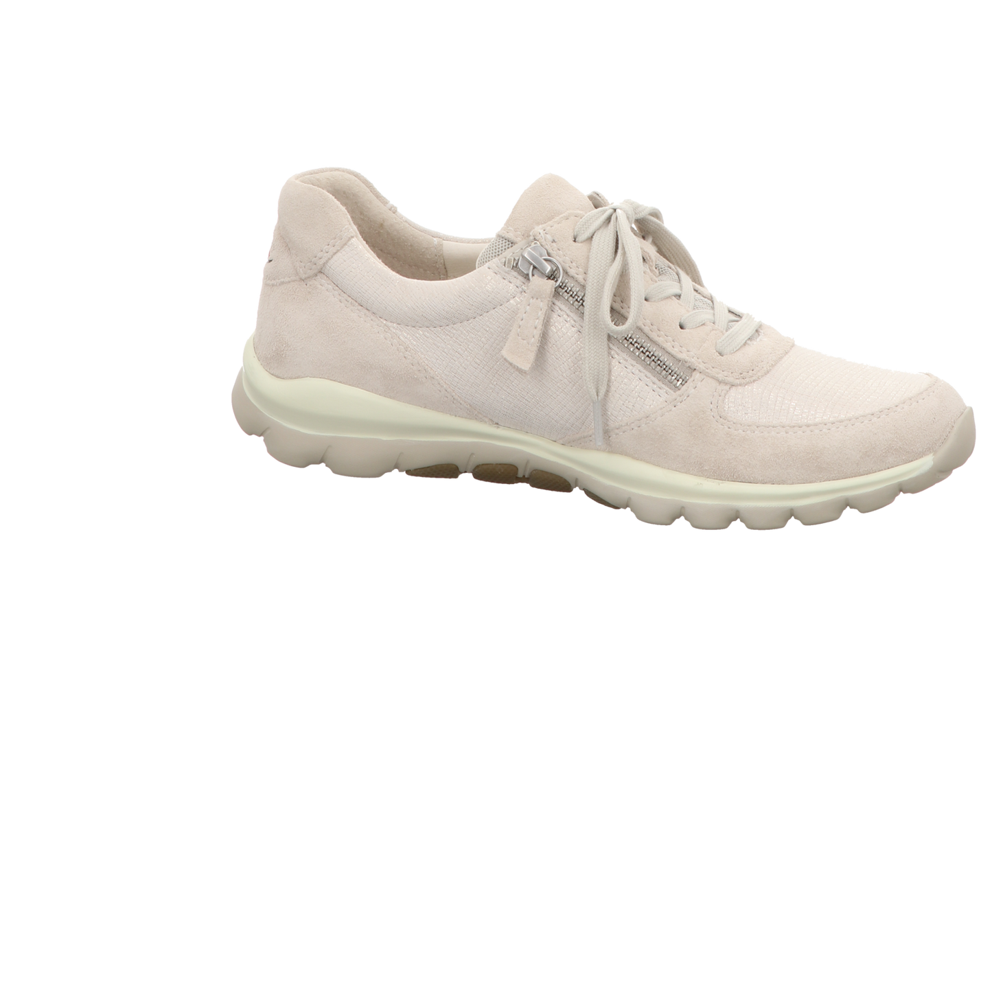 Gabor Damen Schnürschuh bequem  in weiss