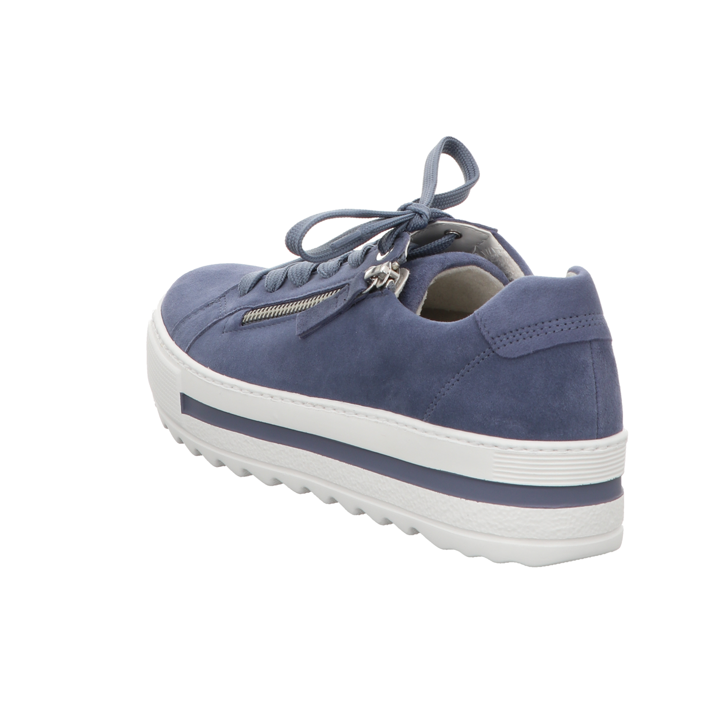 Gabor Damen Schnürschuh Florenz in hellblau