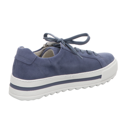 Gabor Damen Schnürschuh Florenz in hellblau