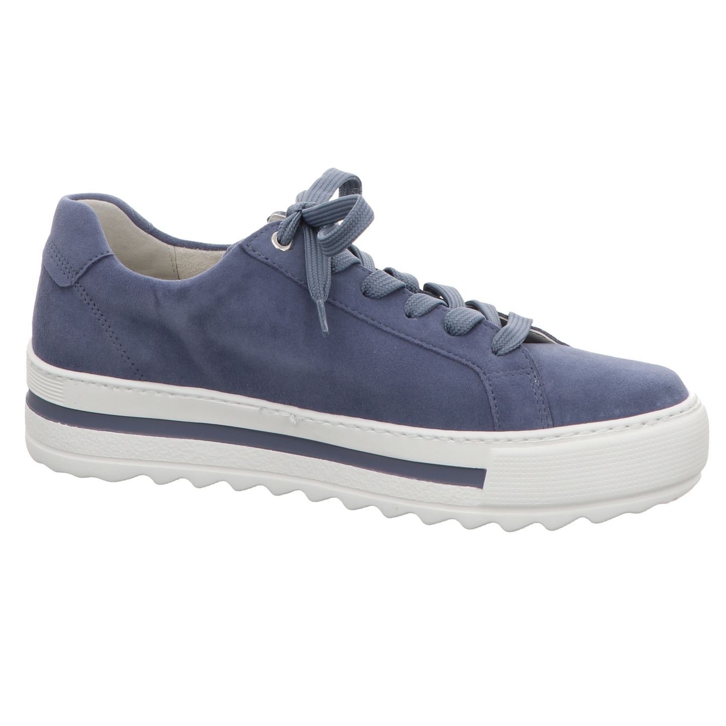 Gabor Damen Schnürschuh Florenz in hellblau