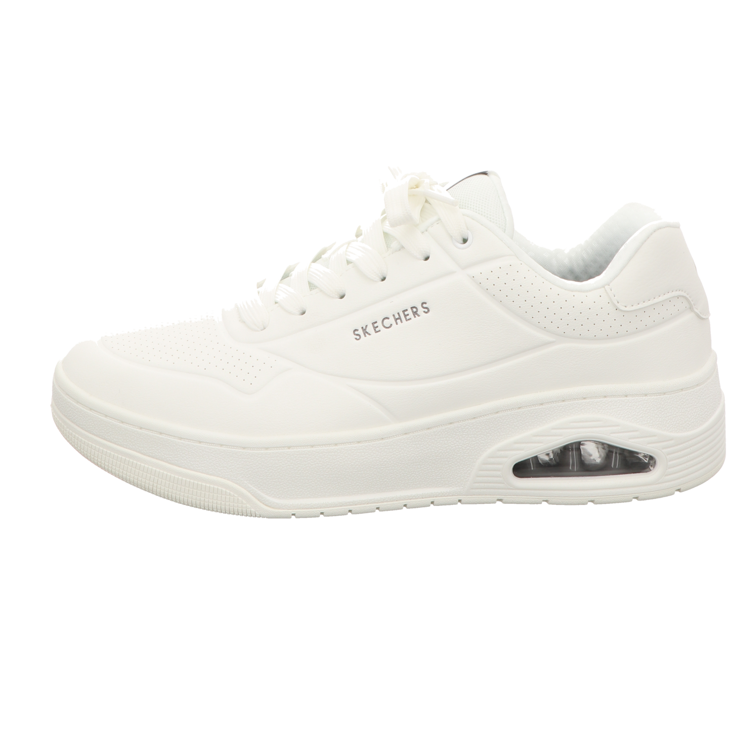 Skechers Herren Schnürschuh Uno Court in weiss